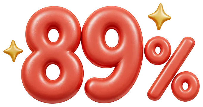 89%